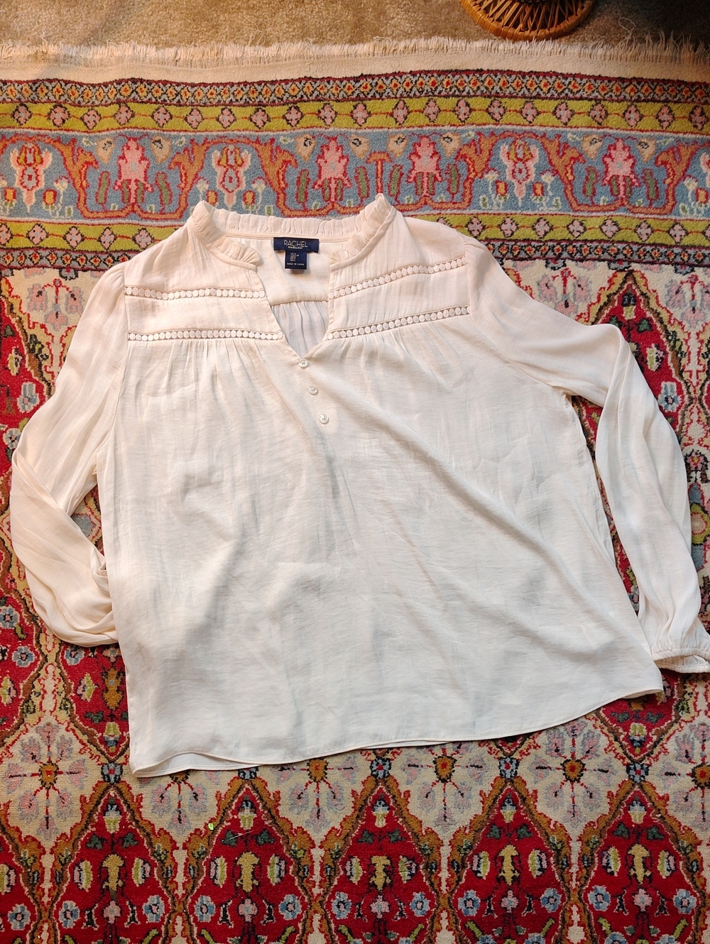 Rachel Roy, Silky Cream Blouse